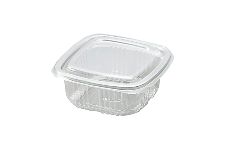 plasticne kutije za pakovanje hrane PET-250-cetvrtasta